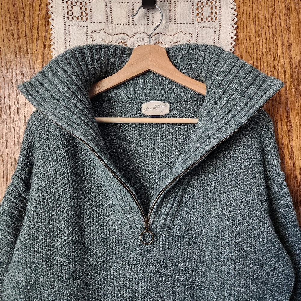 Universal Thread Quarter-Zip Pullover Sweater - image 6